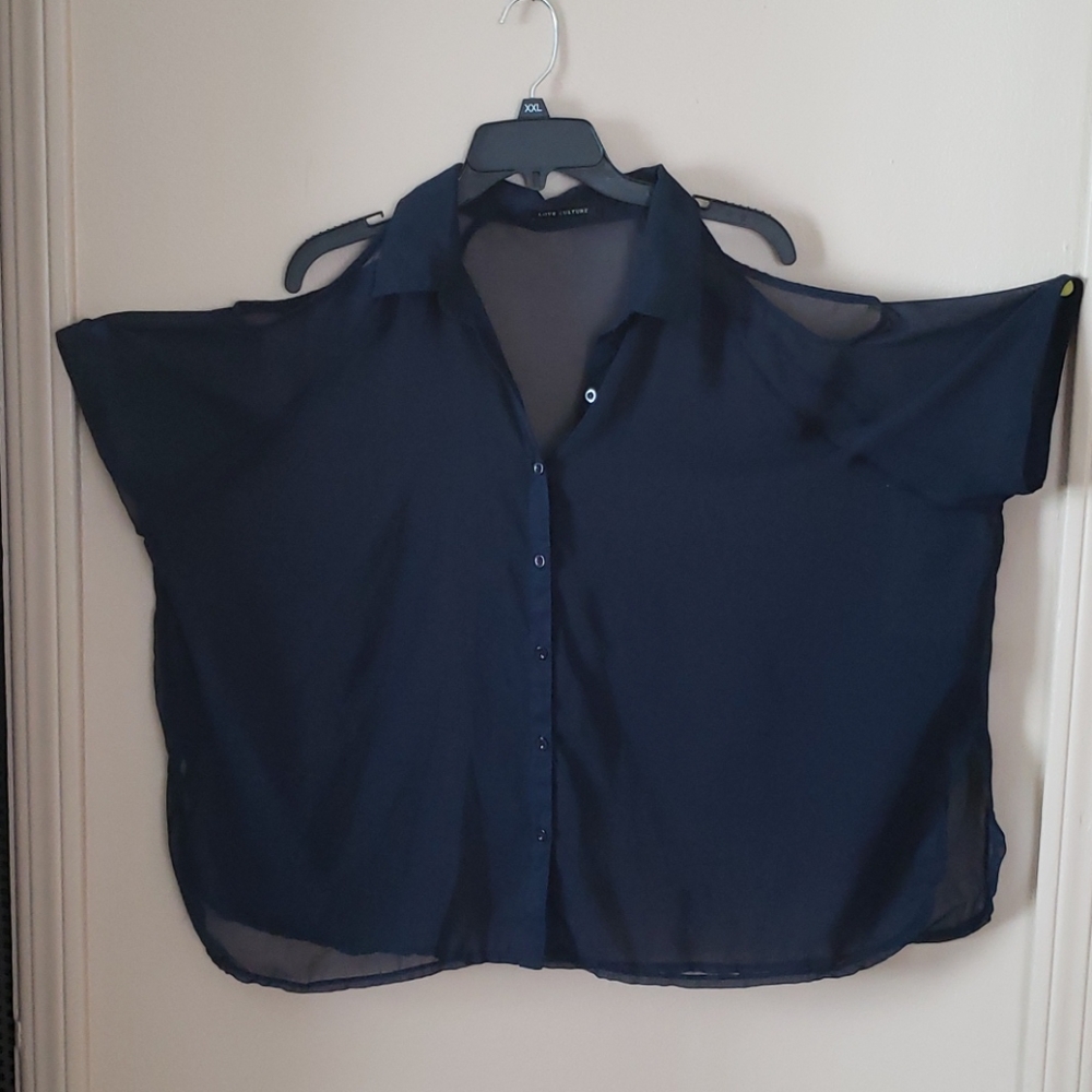 LOVE CULTURE sheer top